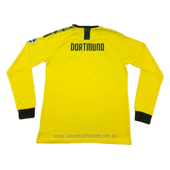 Camiseta del Borussia Dortmund 1ª Equipacion Manga Larga 2019-2020